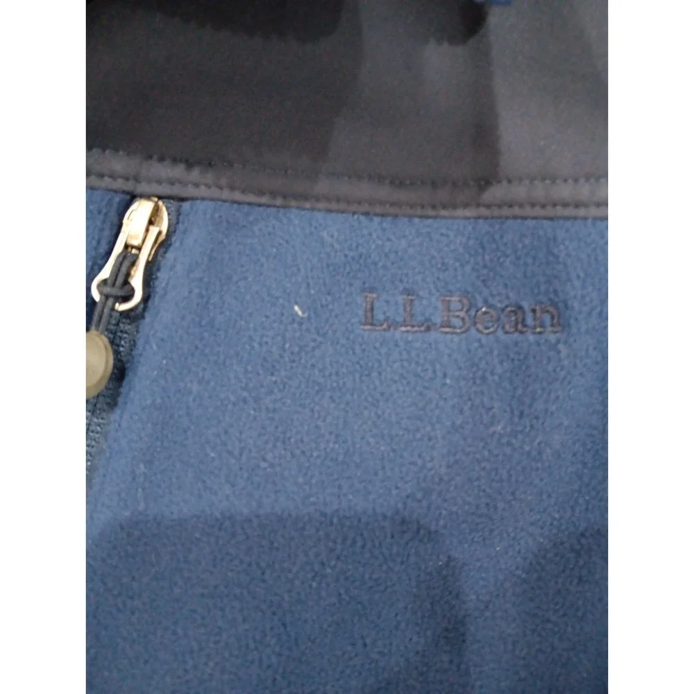 Men's L.L. Bean Thinsulate Flex Insulation Full Zip  2XL Tall Polartec Blue 2800